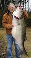 New Worlds Record Freshwater Striped Bass from Alabama fish