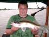 bram met snoekbaarsje fish