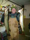 Winter Pike fish
