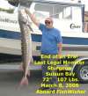Last  monster before the law changed! fish