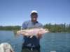 Dad with a Sheridan lake biggen trout fish