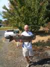 Seamus and his lunker. fish