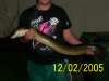 Eel i caught up bells parade at latrobe in tasmania fish