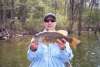 freind slotter with a smallie fish