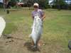 Harry's (age 12) Giant Trevally-25kg (50lb). Australia fish