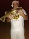 Another big nighttime bass! fish