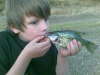 give that crappie a kiss boy fish