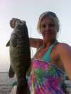 7 lb. 8oz. 28 in. Small Mouth Bass fish