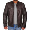 CHICAGO PD HANK VOIGHT LEATHER JACKET fish