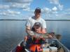Little Fella's first big Northern fish