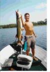 Now thats a MUSKIE! fish