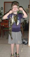 Backyard Walleye fish